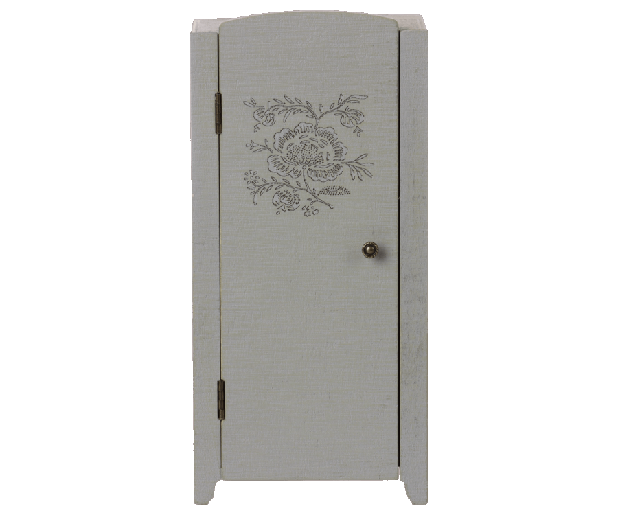 Miniatur Schrank -Grau/Minze