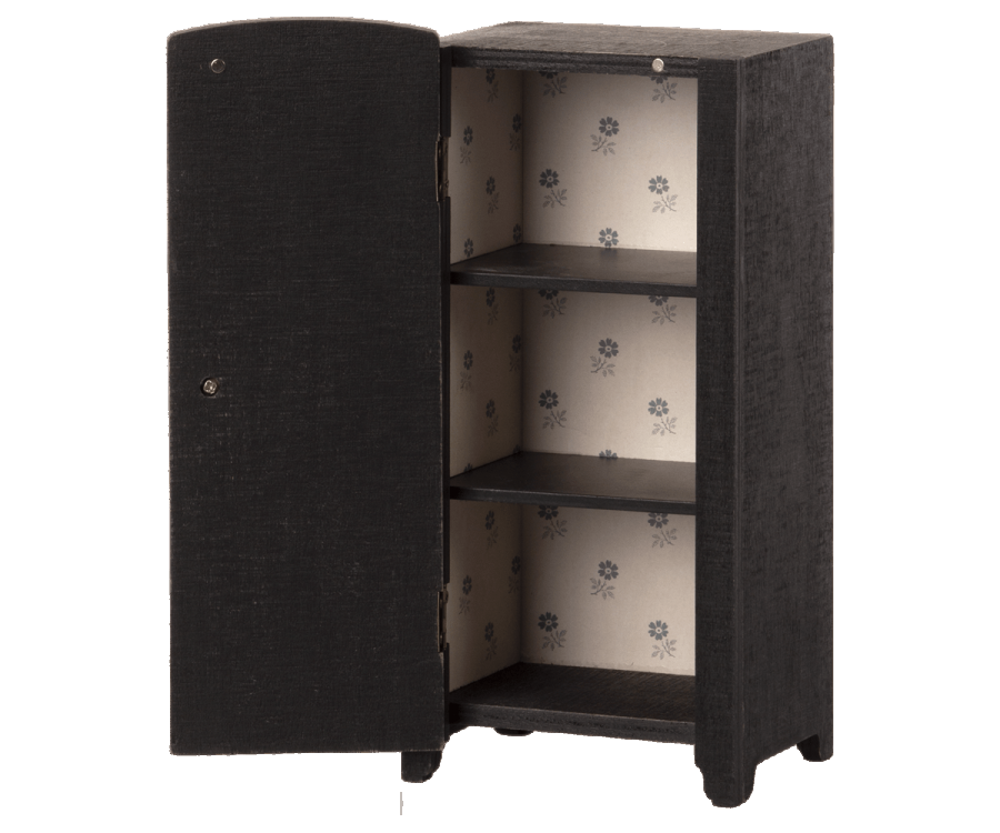 Miniatur Schrank -Anthrazit