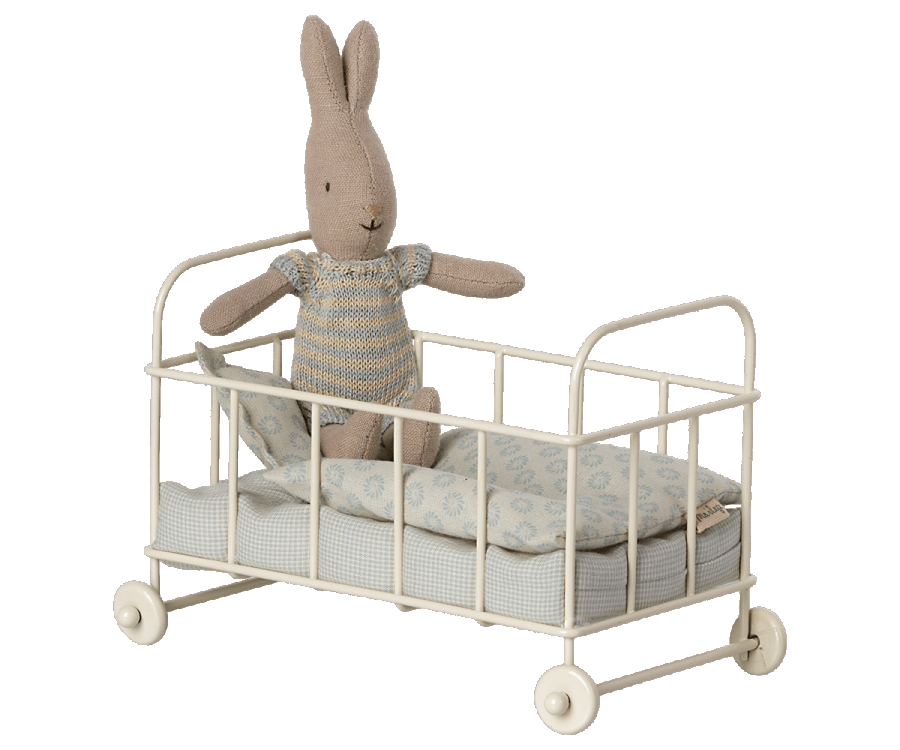 Kinderbett, Mikro -Blau