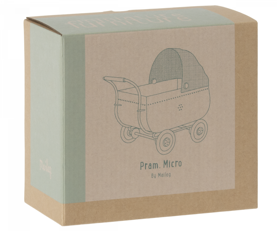 Kinderwagen, Mikro - Blau