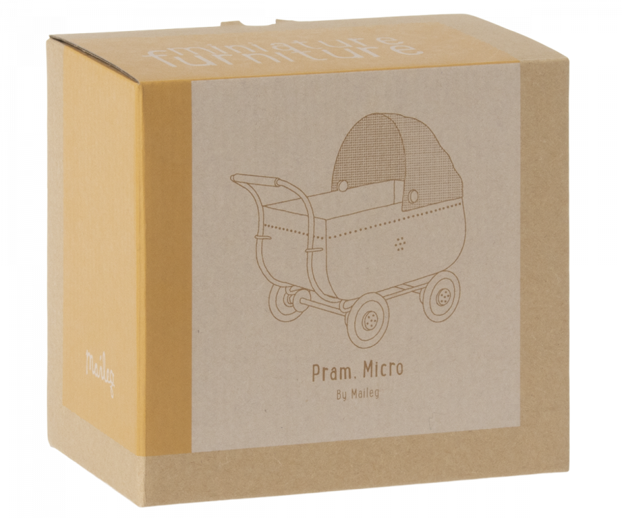 Kinderwagen, Mikro - Gelb