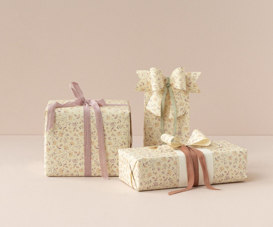 Geschenkpapier, Merle meliert - 10 m