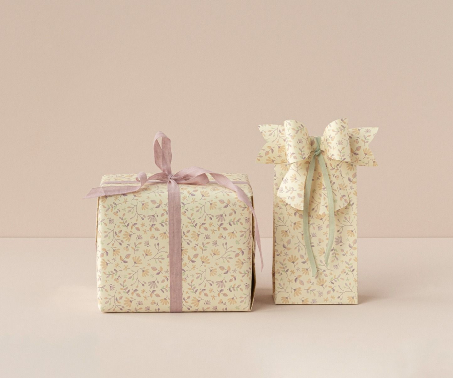 Geschenkpapier, Merle meliert - 10 m