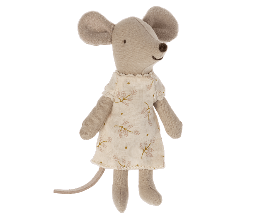 Nachthemd für kleine Schwester Maus