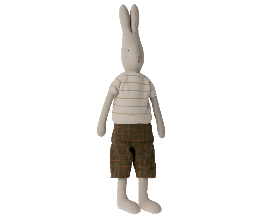 Hase, Größe 5, Hose und Strickpullover