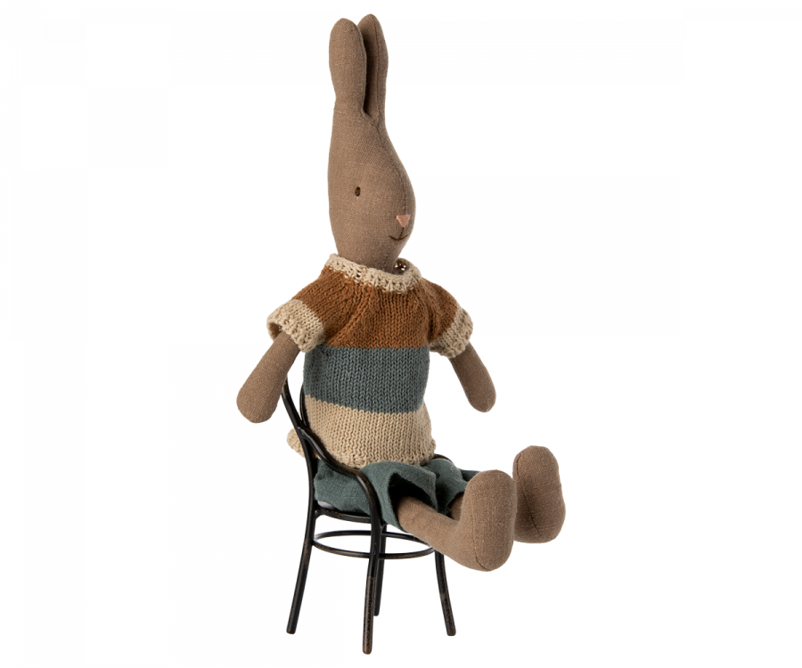 Hase, Größe 2, Braun - Shirt und Shorts