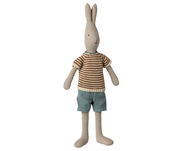 Hase, Größe 3, Klassisch - Strickhemd und Shorts