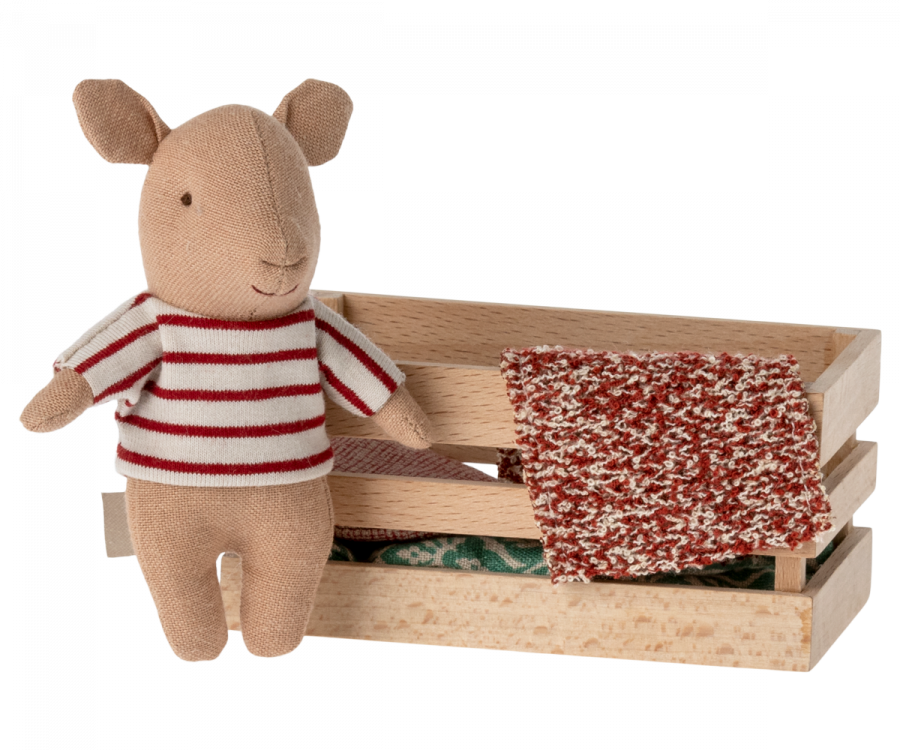 Schwein in der Box, Baby - Mädchen