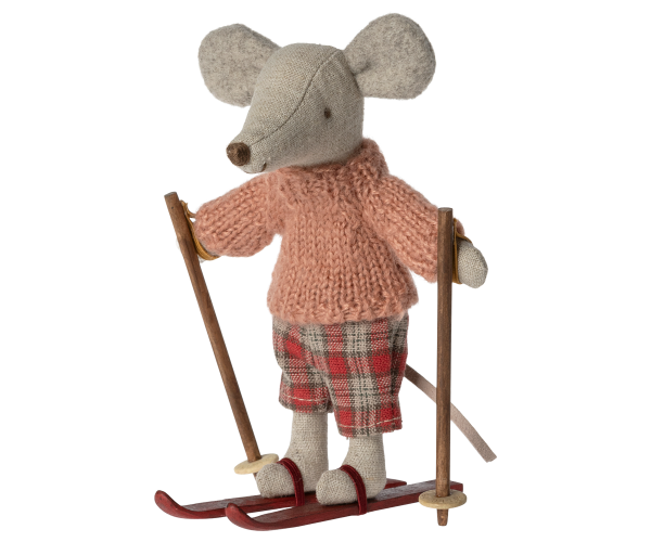 Wintermaus mit Ski, Große Schwester