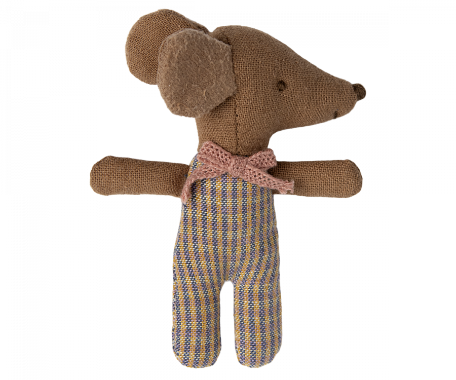 Sleepy wakey baby maus in Streichholzschachtel - Rose
