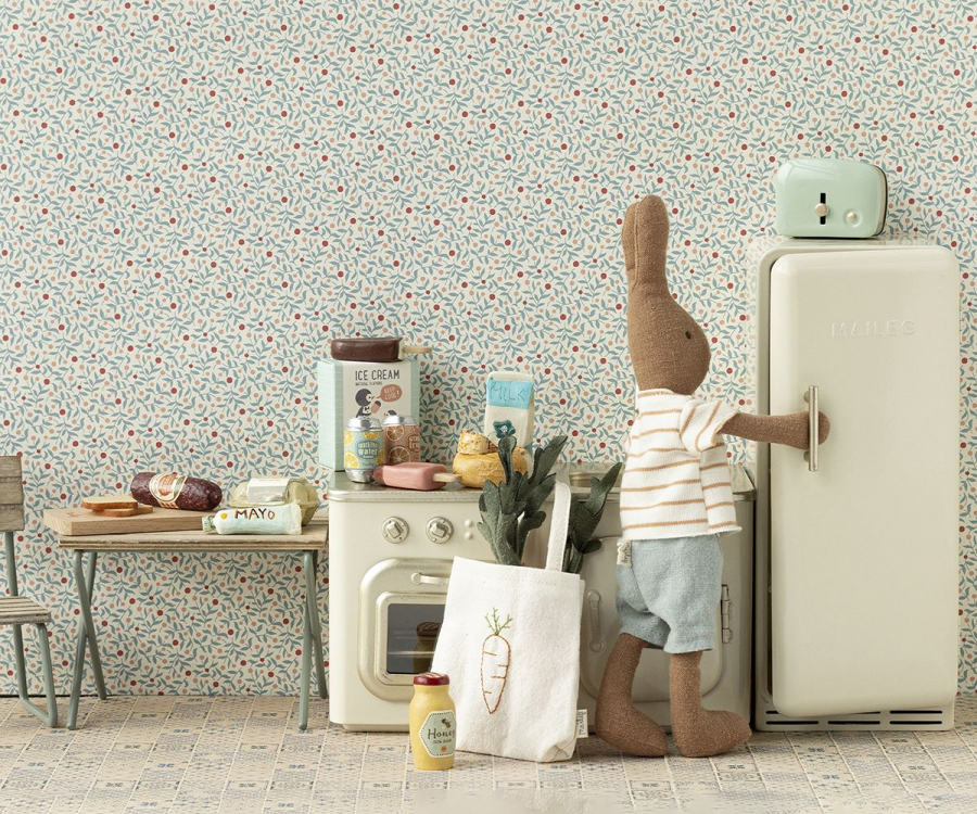 Nevera en miniatura - Blanco hueso
