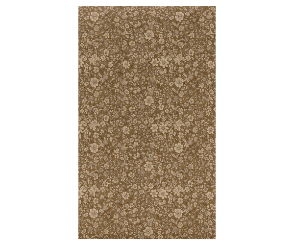 Papel de regalo, Flor ocre - 10 m