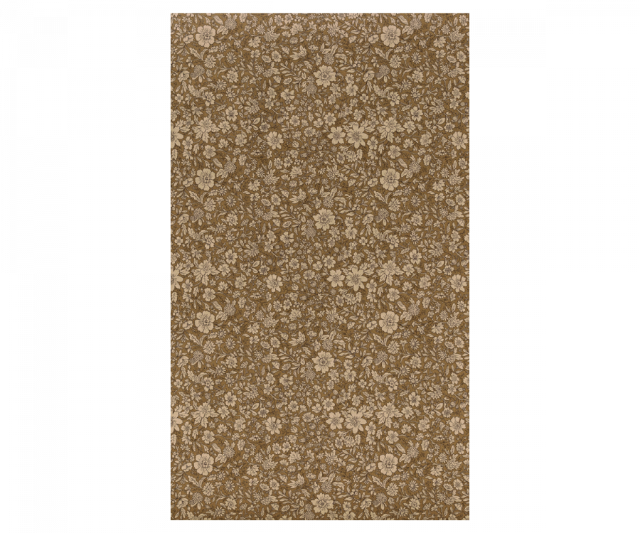 Papel de regalo, Flor ocre - 10 m