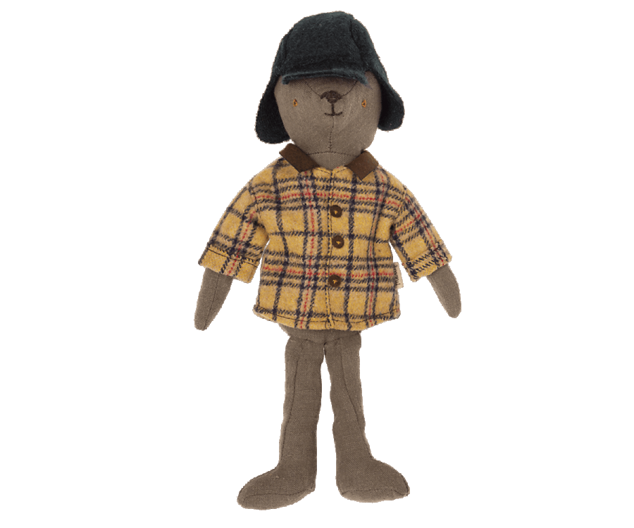 Chaqueta y sombrero de leñador para papá Teddy