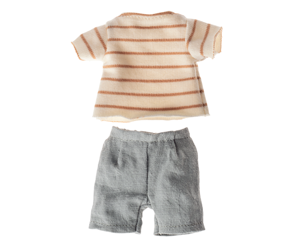 T-shirt y short a rayas, Talla 1