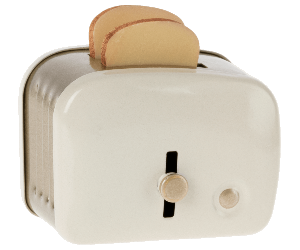 Toaster Miniature pain inclus - Blanc Off-white