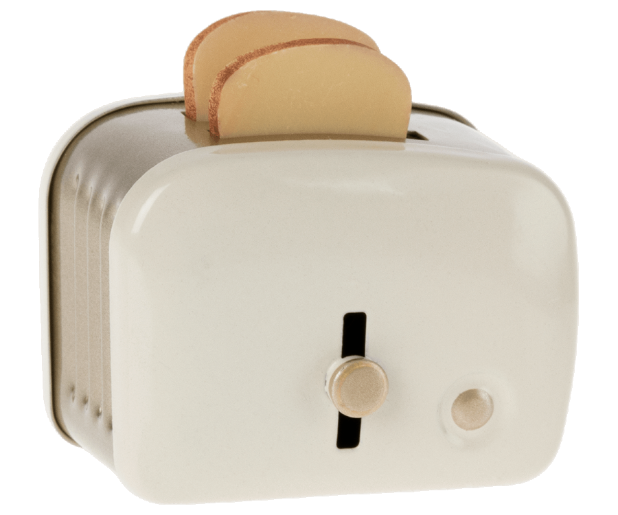 Toaster Miniature pain inclus - Blanc Off-white