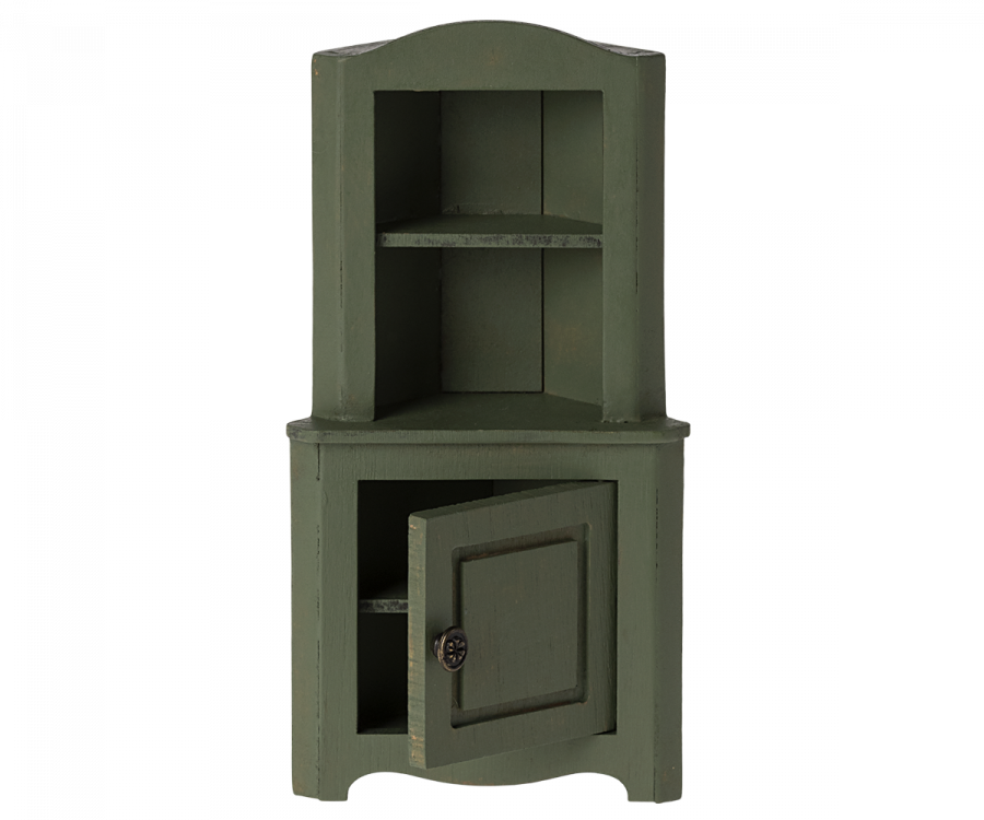 Armoire d'angle, Souris - Vert foncé