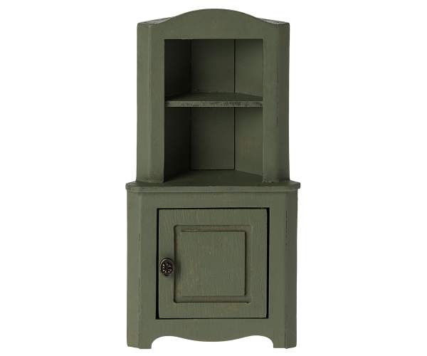 Armoire d'angle, Souris - Vert foncé
