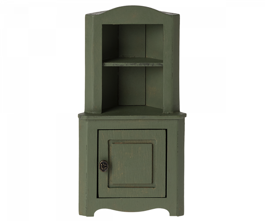 Armoire d'angle, Souris - Vert foncé