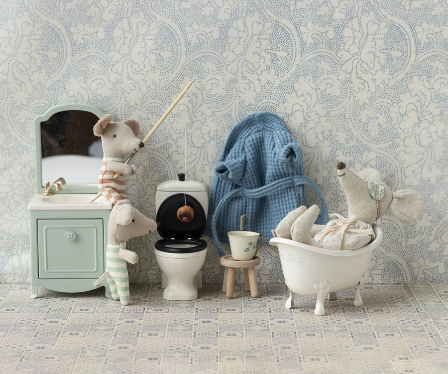 Baignoire, Souris
