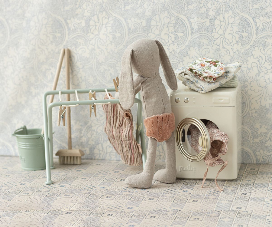Etendoir avec pinces à linge - Miniature