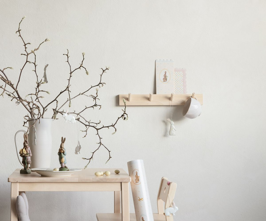 Serviettes de table, Pois roses