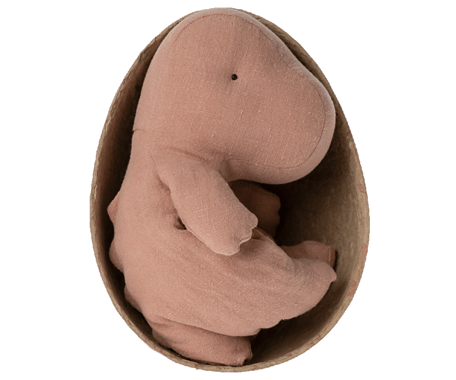 Dino Gantosaurus dans son oeuf, Small - Old rose