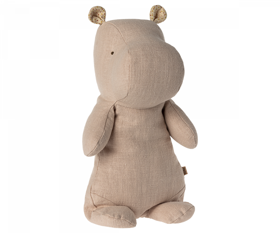 Safari friends, Medium hippo - Rose clair