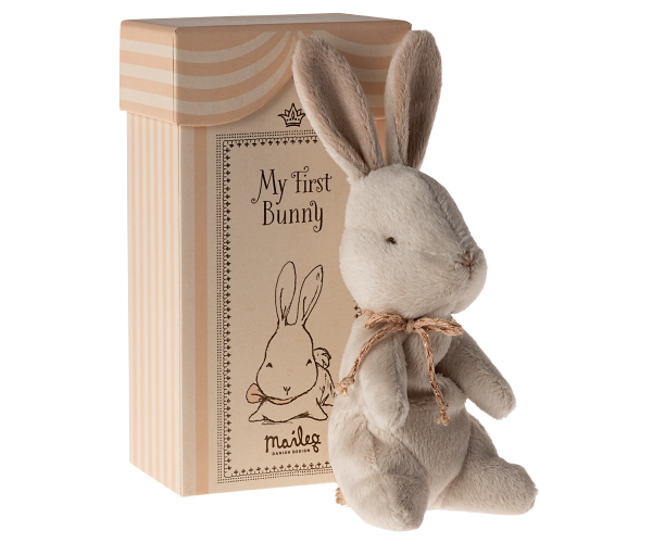 Mon premier lapin bunny - Blanc cassé