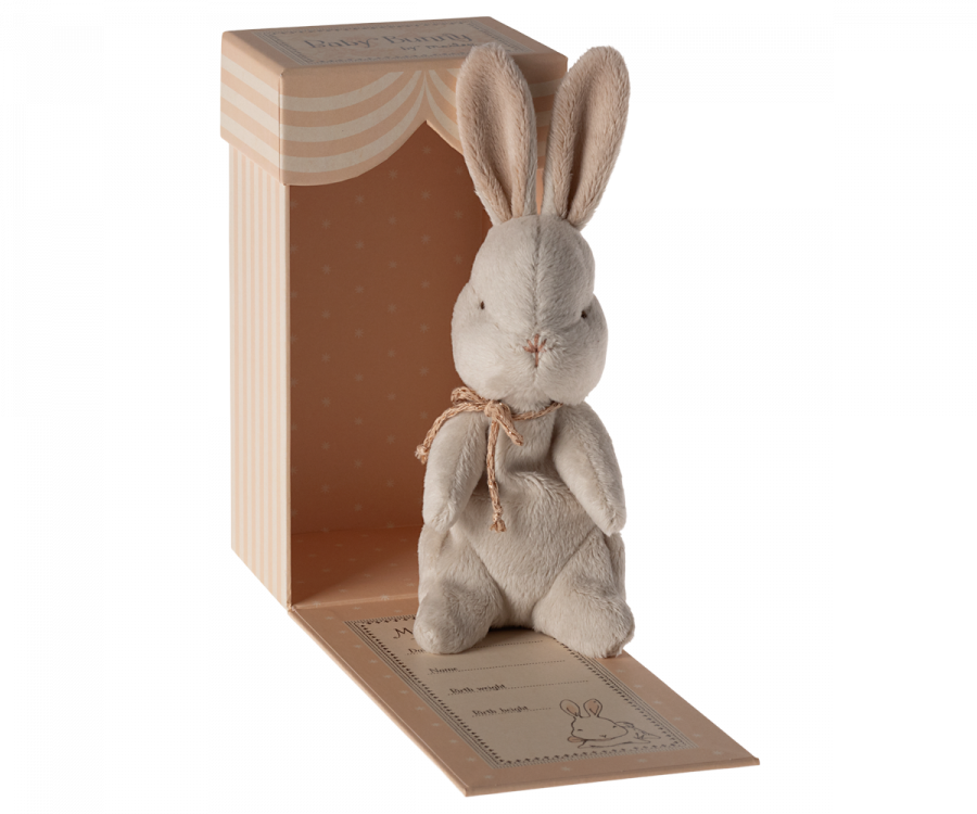 Mon premier lapin bunny - Blanc cassé