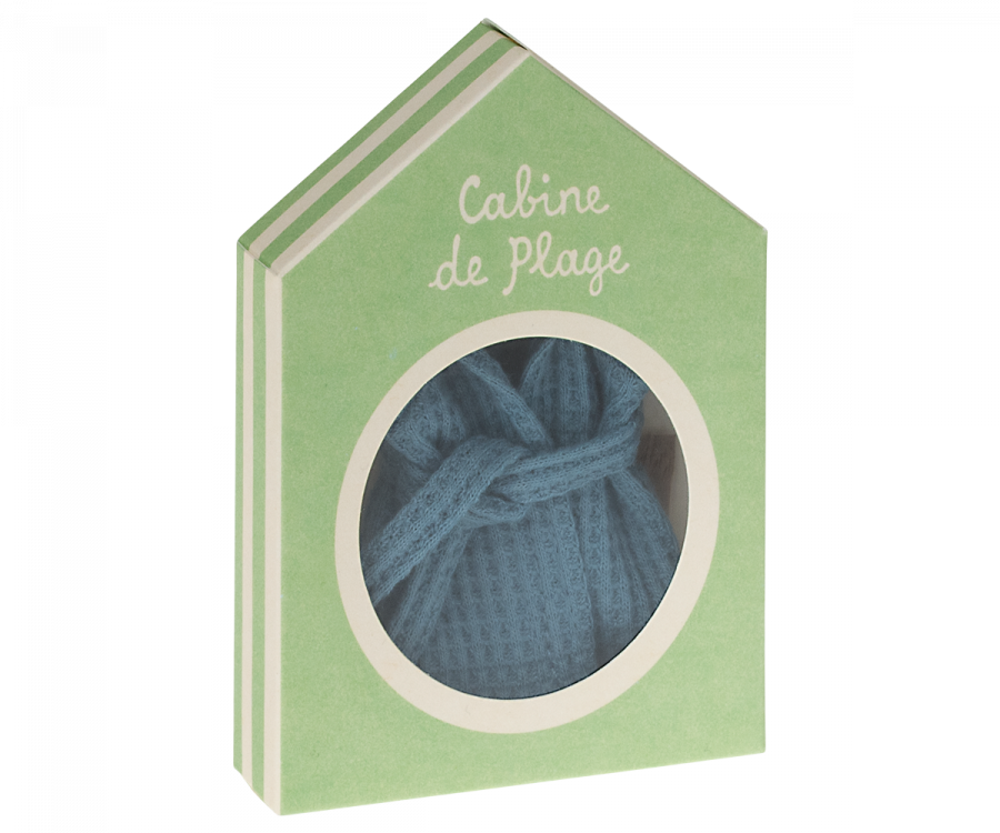 Peignoir - Bleu 'dusty'