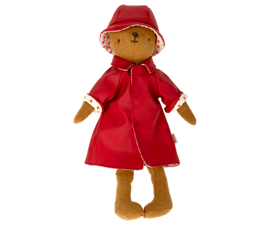 Cappotto da pioggia con cappello, Orsacchiotto mamma