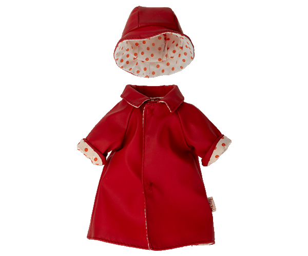 Cappotto da pioggia con cappello, Orsacchiotto mamma