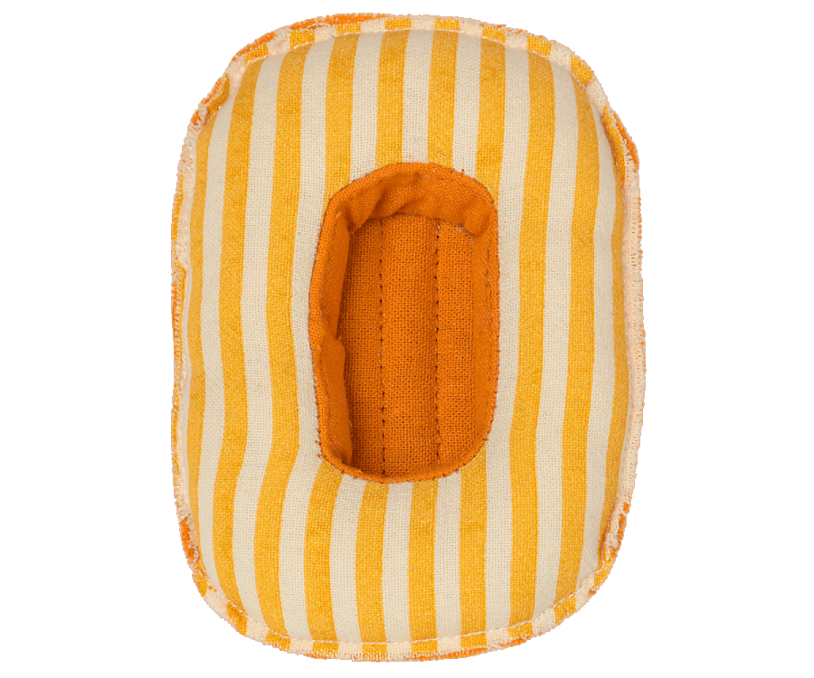 Rubber boat, Small mouse - Yellow stripe