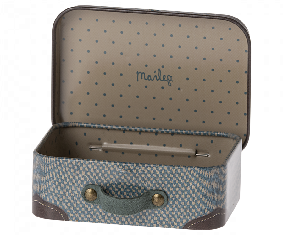 Suitcase, Micro - Blue