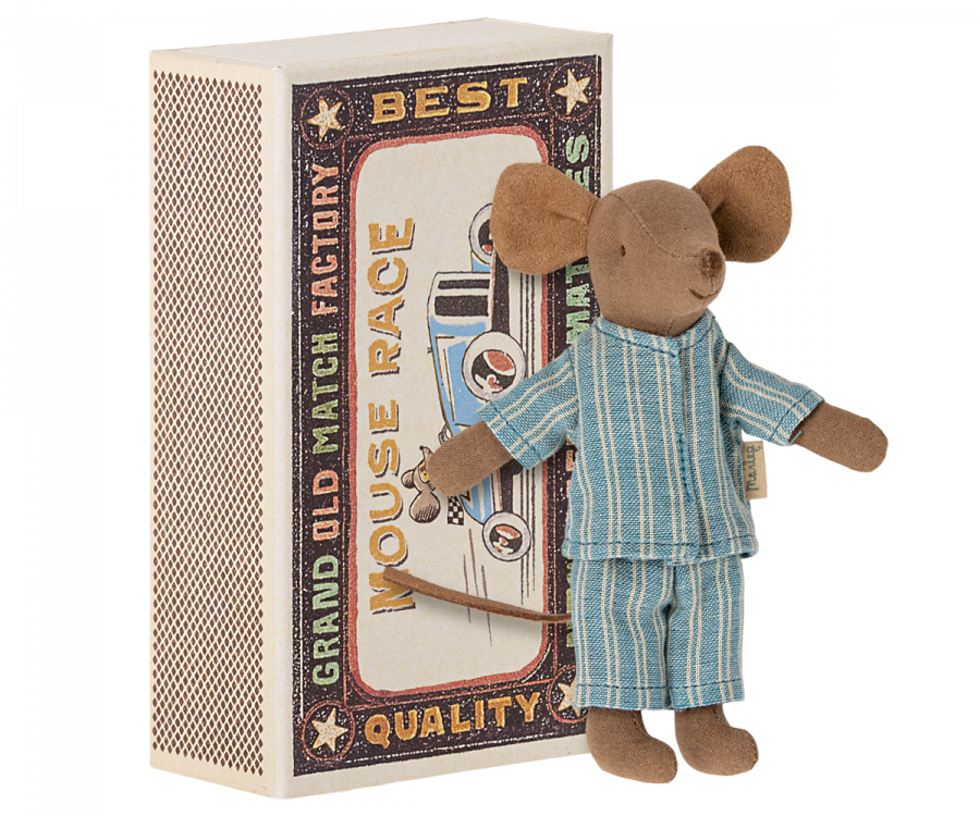 Big brother mouse in matchbox
