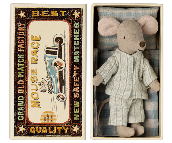 Big brother mouse in matchbox