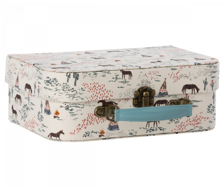 Suitcases with fabric, 2 pcs. Set
