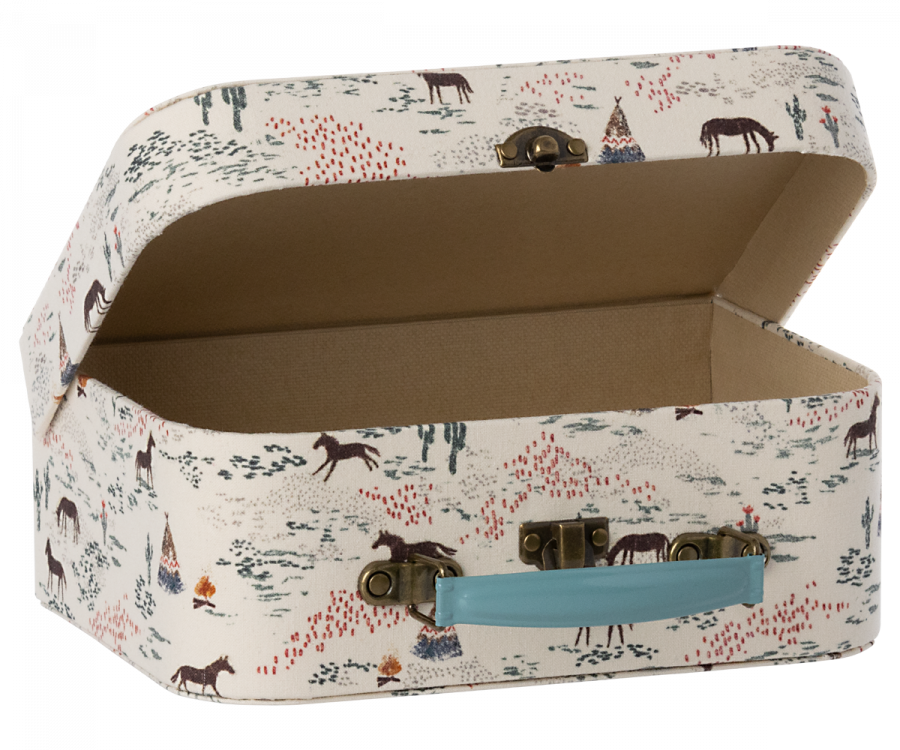 Suitcases with fabric, 2 pcs. Set
