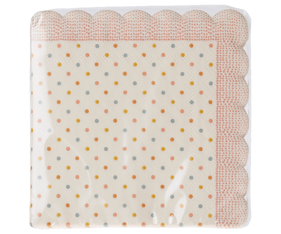 Napkin, Rose dots