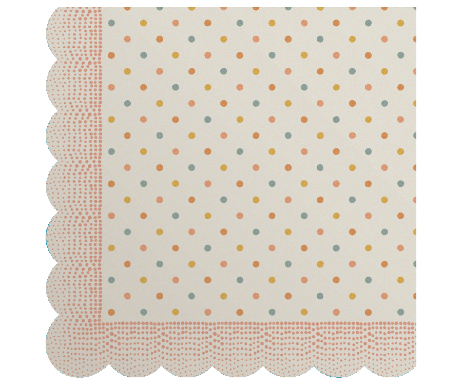 Napkin, Rose dots