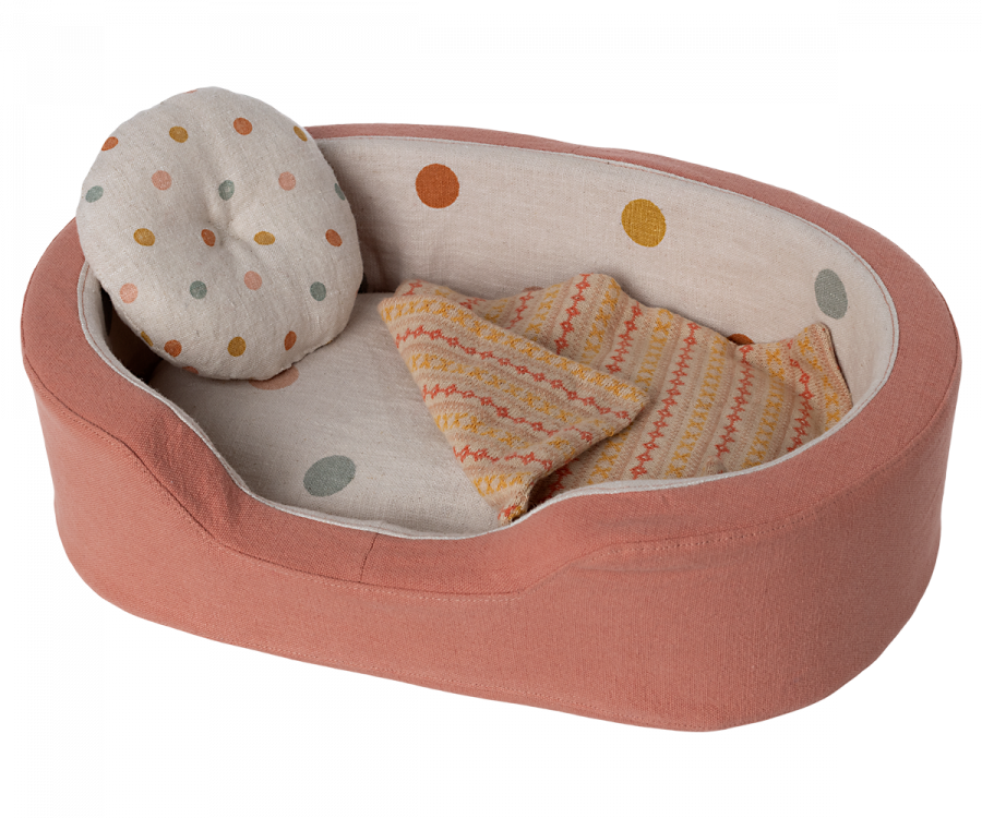 Cosy basket, Medium - Coral