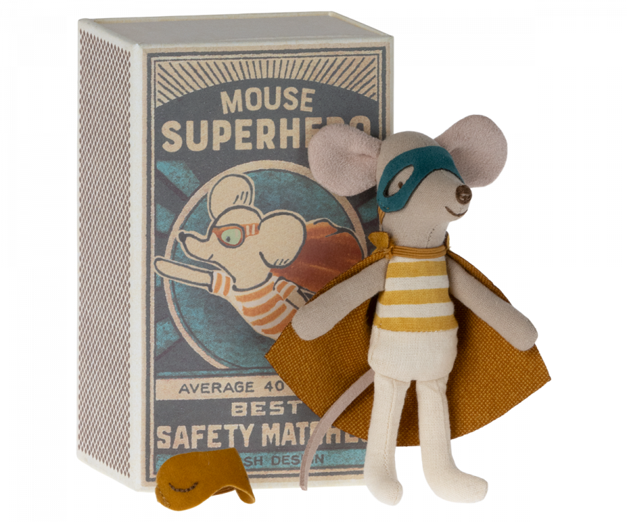 Super hero mouse, Little brother in matchbox