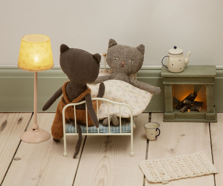 Miniature floor lamp - Powder