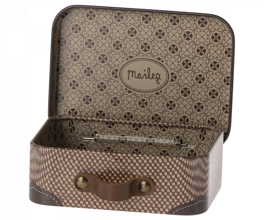 Suitcase, Micro - Brown