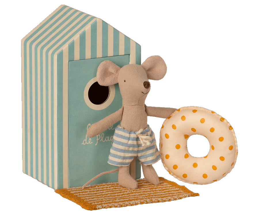 MAILEG BEACH MOUSE LITTLE BROTHER IN CABIN MAILEG BEACH MOUSE LITTLE BROTHER IN CABIN