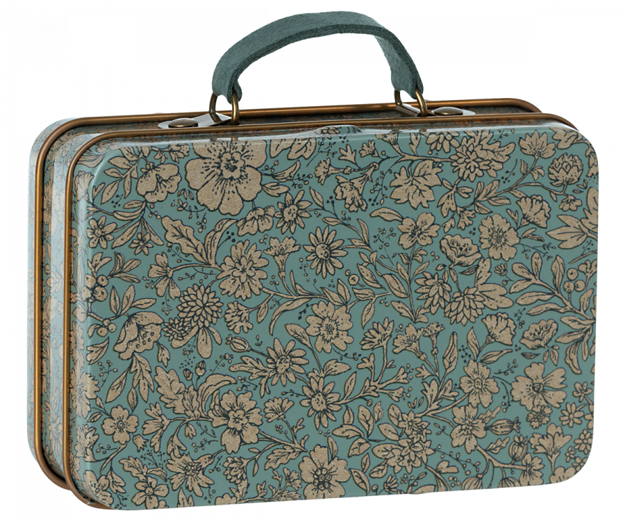 Small suitcase, Blossom - Blue