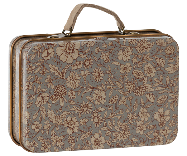 Small suitcase, Blossom - Grey