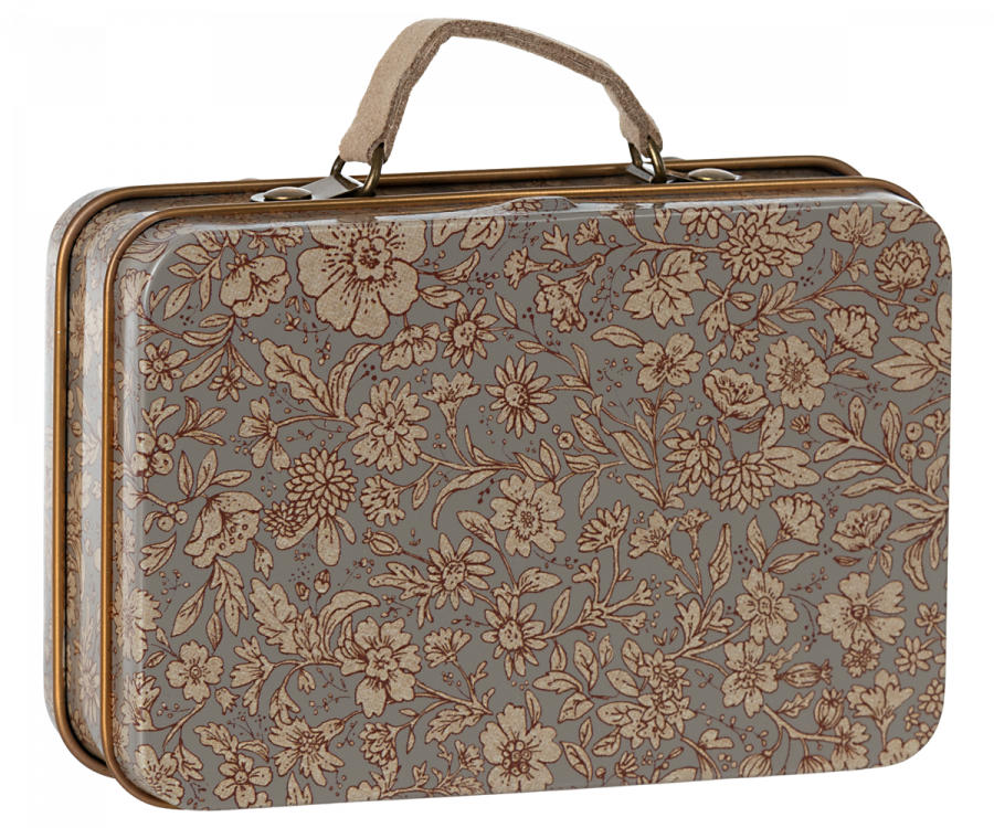 Small suitcase, Blossom - Grey